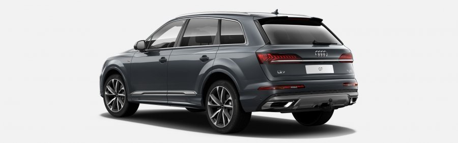 Audi Q7, Q7 S line 50 TDI quattro, barva šedá