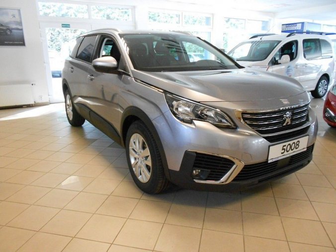 Peugeot 5008, ACTIVE 1.2 PureTech 130 S&amp;, barva šedá