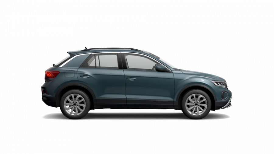 Volkswagen T-Roc, T-Roc Life 1,5 TSI 110 kW 6G, barva modrá