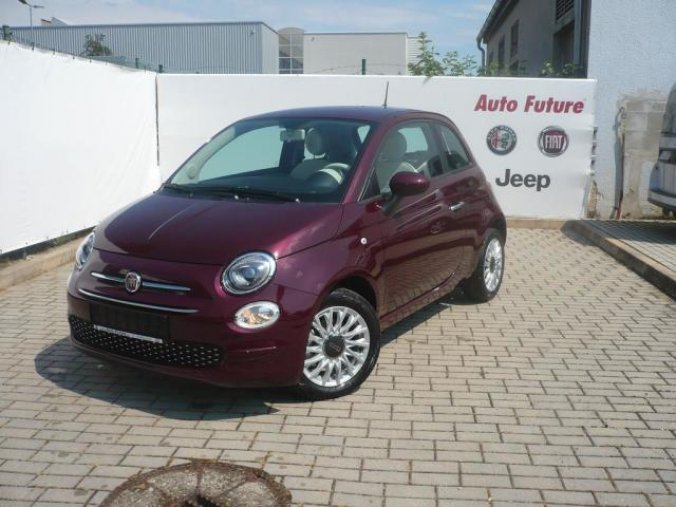 Fiat 500, 1.0 BSG 70k Lounge, barva červená