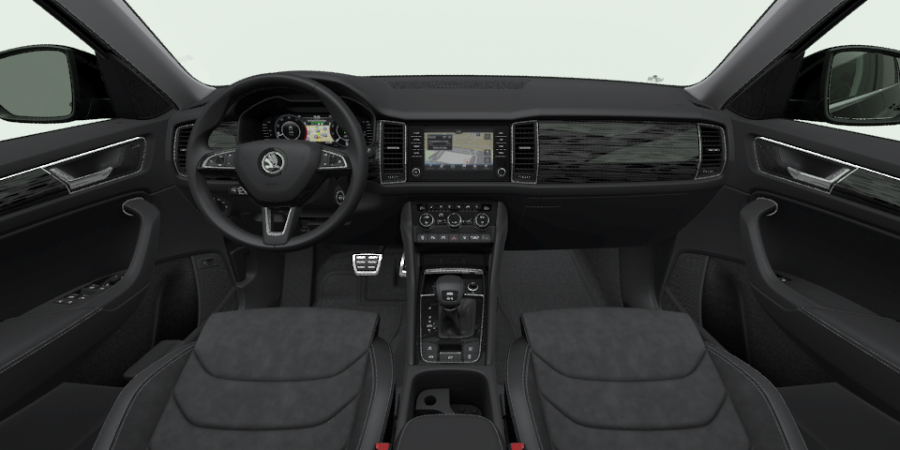 Škoda Kodiaq, 2,0 TDI 110 kW 7-stup. automat. 4x4, barva černá
