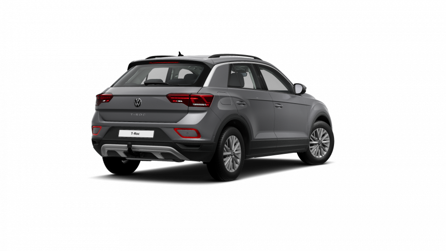 Volkswagen T-Roc, T-Roc Life 1,0 TSI 81kW 6G, barva stříbrná