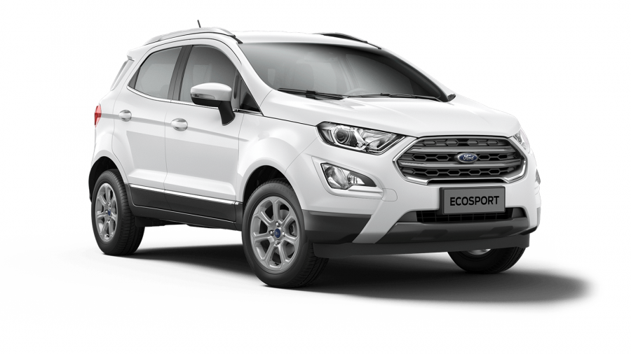 Ford EcoSport, Titanium, 5dveřová, 1.0 EcoBoost 92 kW/125 k, 6st. manuální, barva bílá