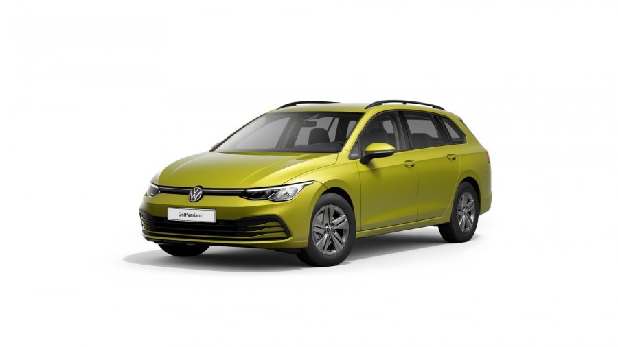 Volkswagen Golf Variant, Golf Variant Life 1,5 TSI 6G, barva žlutá