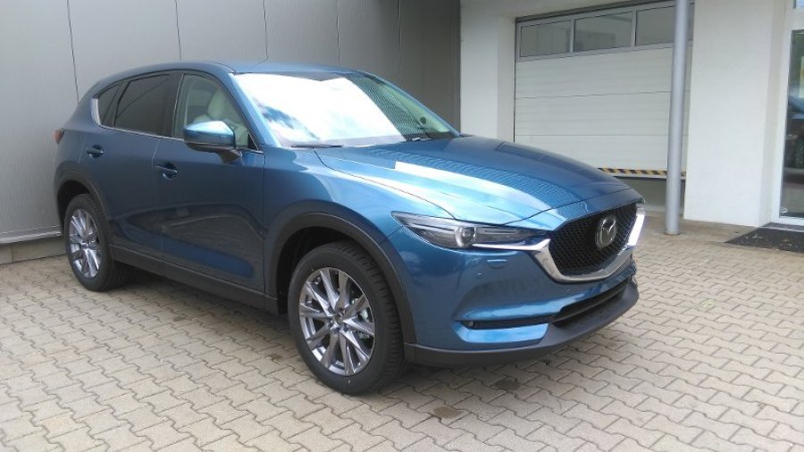 Mazda CX-5, 121kW (165k), barva modrá