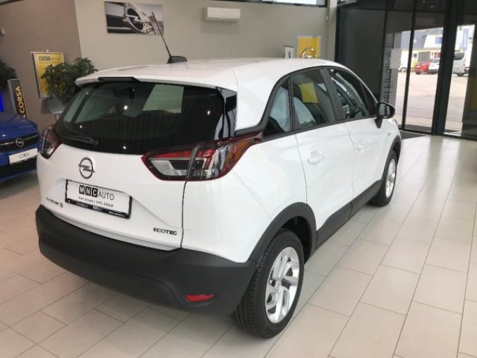 Opel Crossland X, SMILE 1.2Turbo 81kW MT6, barva bílá