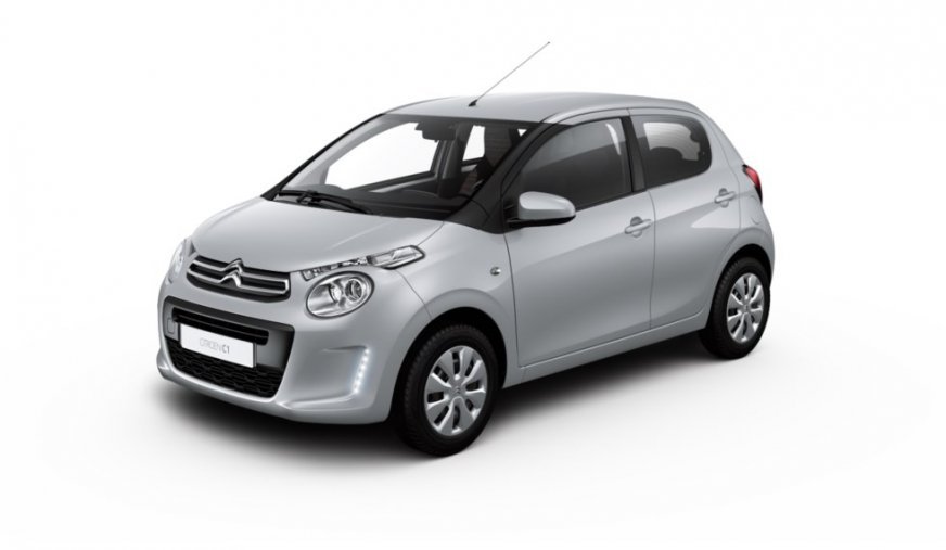 Citroën C1, 1.0 VTi 72, barva šedá