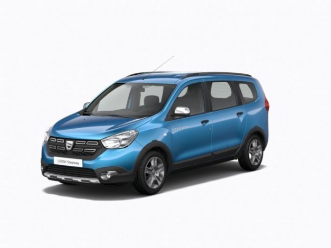 Dacia Lodgy, Blue dCi 85 kW/115 k Stepway 7, barva modrá