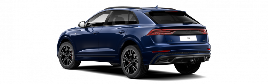 Audi Q8, Q8 50 TDI quattro, barva modrá