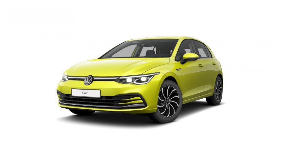 Volkswagen Golf, Golf Style 1,5 eTSI 7DSG mHEV, barva žlutá