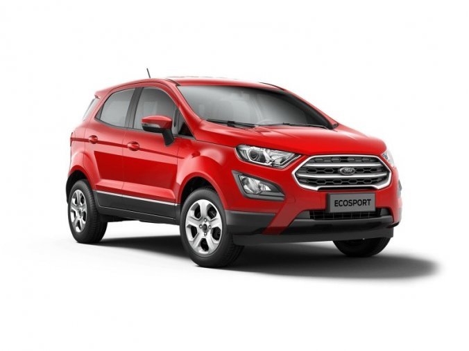 Ford EcoSport, 1.0 EcoBoost, barva červená