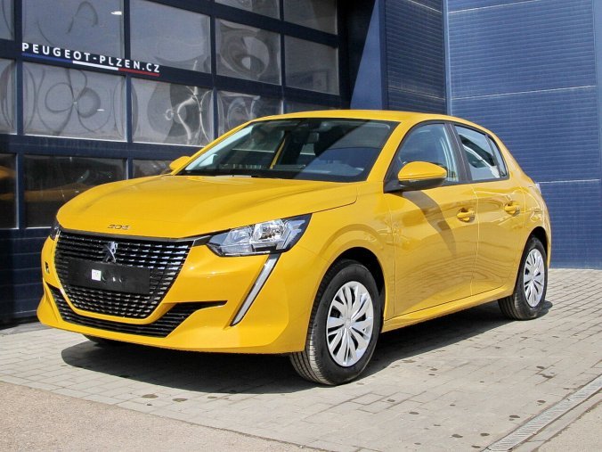 Peugeot 208, Active 1.2 PureTech 75, barva žlutá