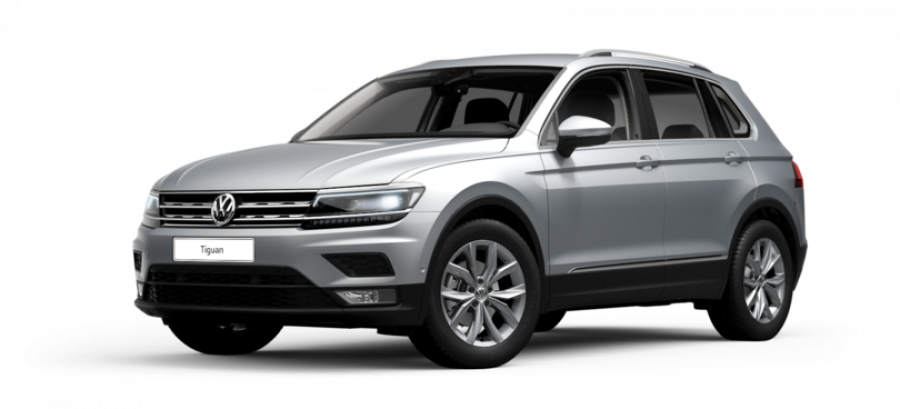 Volkswagen Tiguan, Maraton Edition 2,0 TDI 6G, barva stříbrná