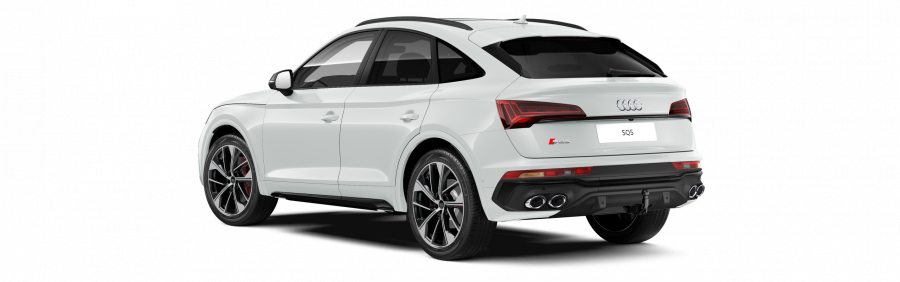 Audi Q5 Sportsback, SQ5 Sportback TDI quattro, barva bílá