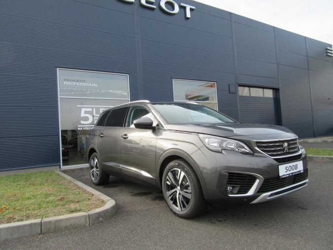 Peugeot 5008, ALLURE 1,2 PureTech 130k MAN6, barva šedá