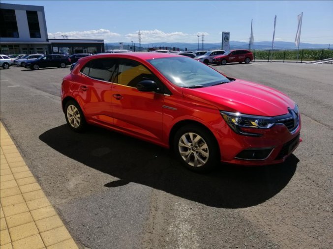 Renault Mégane, 1,3   TCe 115 LIMITED PLUS, barva červená