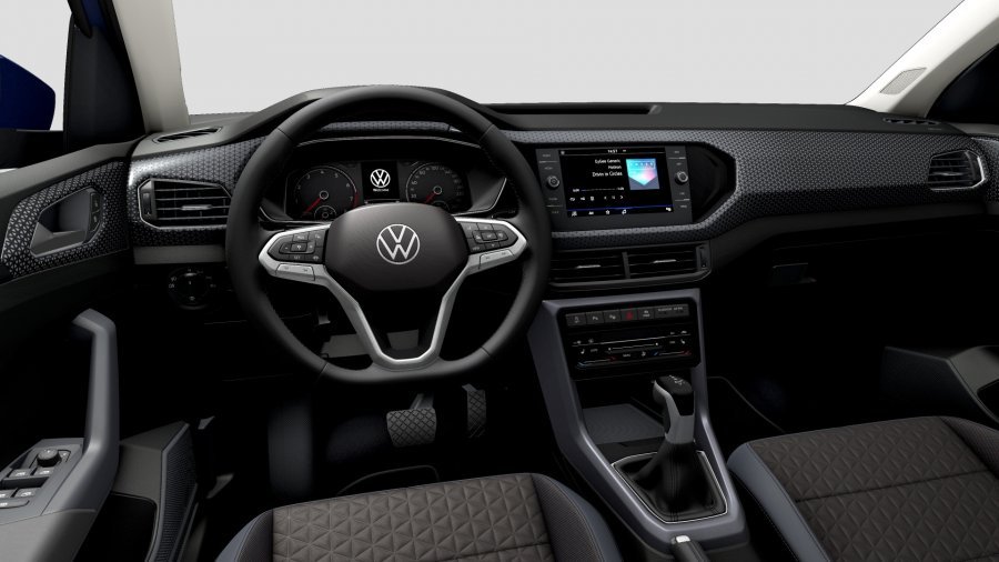 Volkswagen T-Cross, T-Cross Style 1,0 TSI 81 kW 7DSG, barva modrá