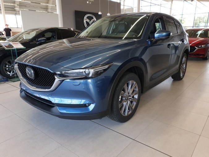 Mazda CX-5, 2,5 194k, barva modrá