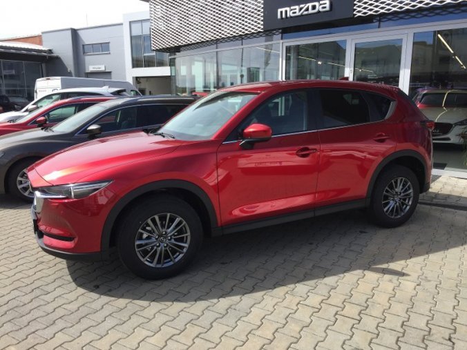 Mazda CX-5, 2,0 Skyactiv-G160 AWD A/T, barva červená