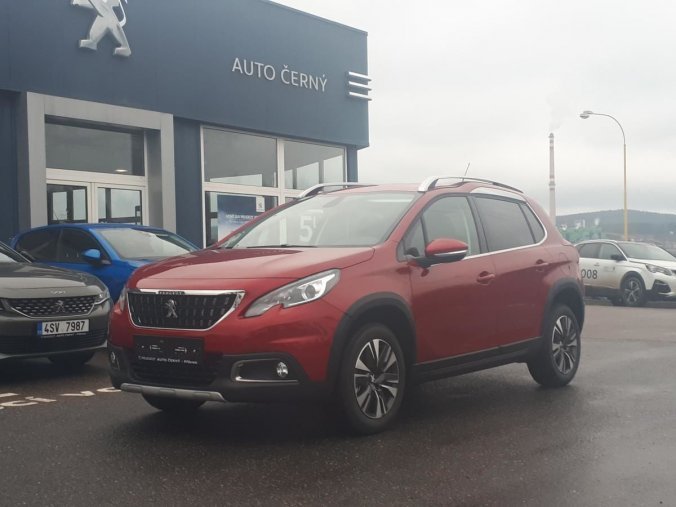 Peugeot 2008, ALLURE 1.2 PureTech 110k MAN6, barva červená