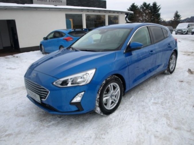 Ford Focus, 1.0 EcoBoost, barva modrá