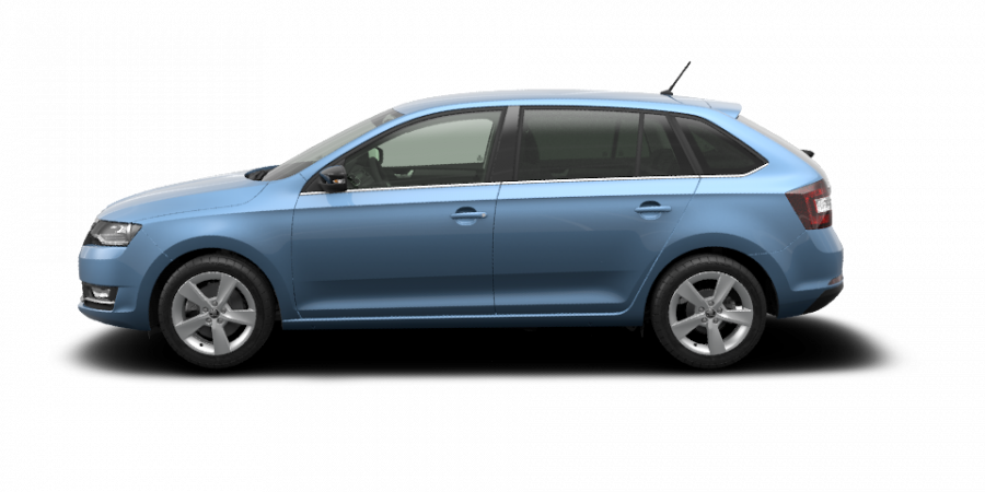 Škoda Rapid, 1,0 TSI 81 kW 6-stup. mech., barva modrá