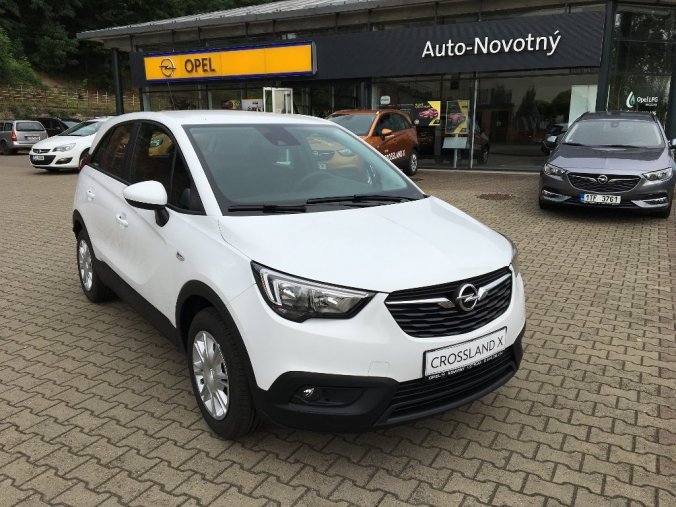 Opel Crossland X, Smile 1,2 Turbo 81 kW Mt-6, barva bílá