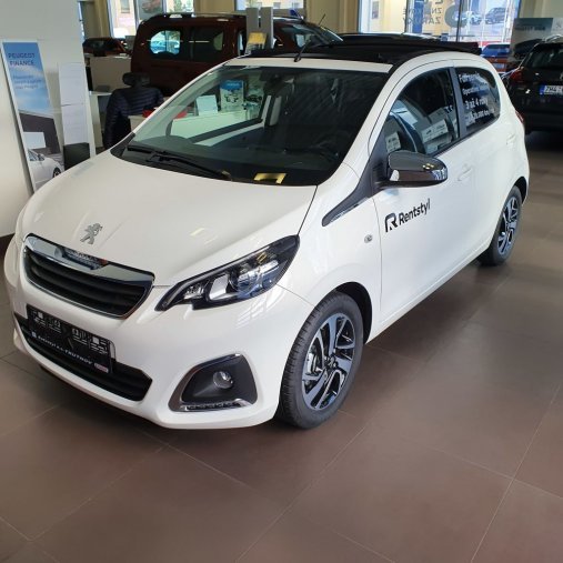 Peugeot 108, TOP! ALLURE TOP! 1.0 VTi 72 MAN5, barva žlutá