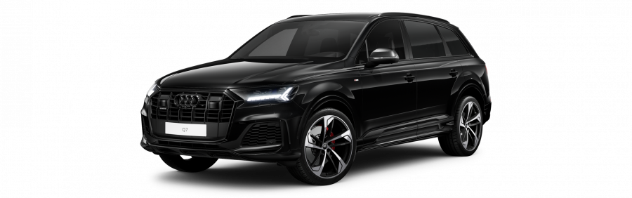 Audi Q7, Q7 S line 55 TFSI quattro, barva černá