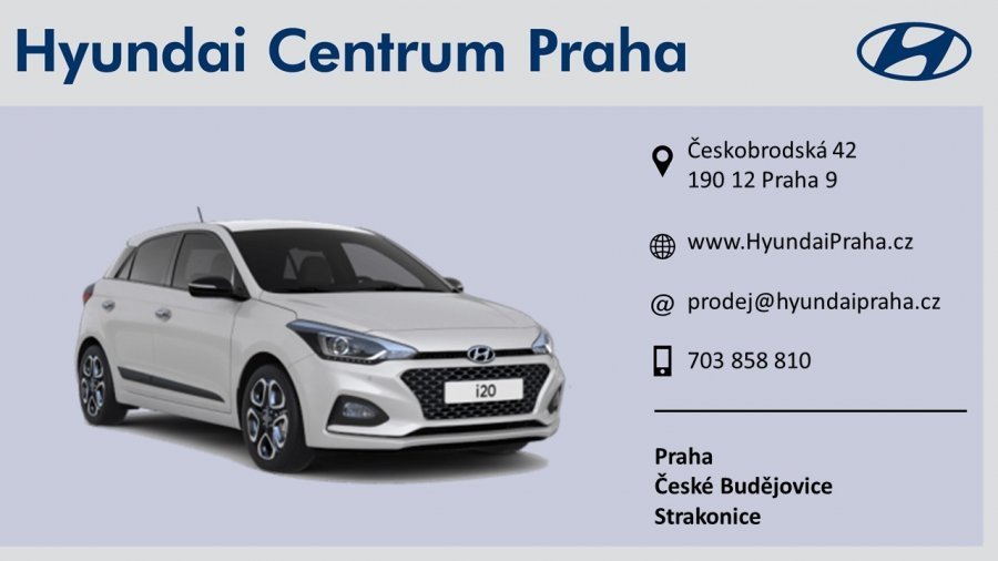 Hyundai i20, 1,25i 55 kW (95 NAT) 5 st. man, barva stříbrná