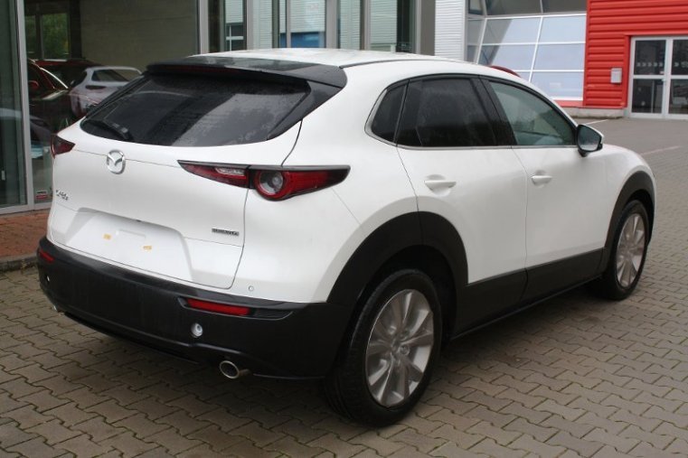 Mazda CX-30, SKYACTIV-G, barva bílá