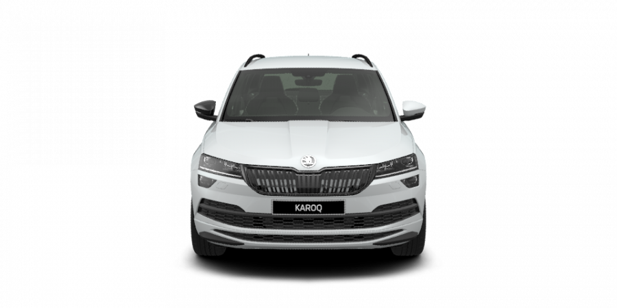 Škoda Karoq, 2,0 TSI 140 kW 7-stup. automat. 4x4, barva bílá