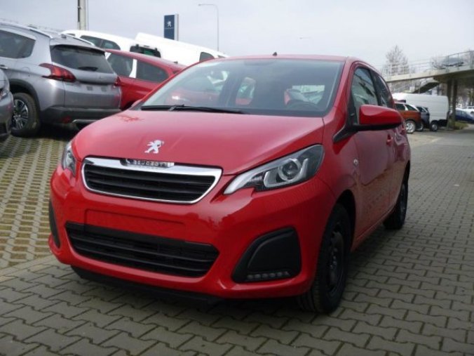 Peugeot 108, 5dv. ACTIVE 1.0 VTi 72 S&amp;S MAN5 - 3441, barva červená