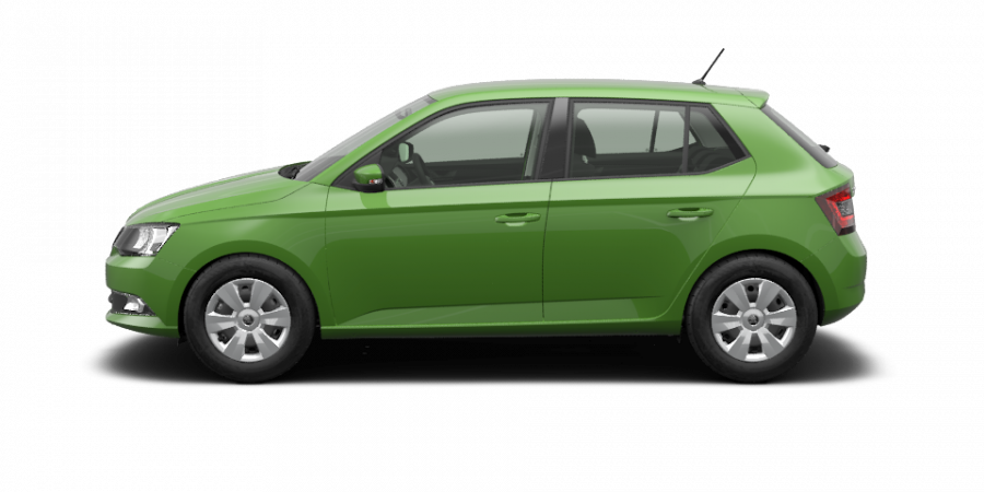 Škoda Fabia, 1,0 TSI 70 kW 5-stup. mech., barva zelená