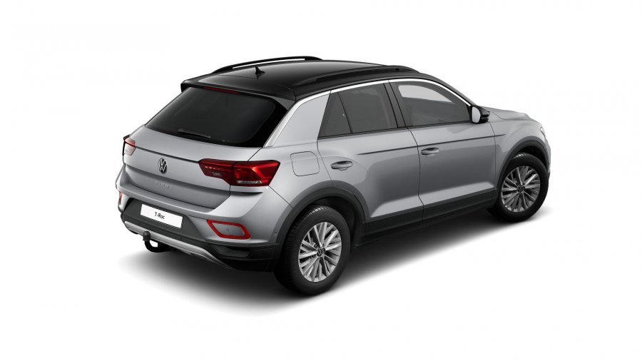 Volkswagen T-Roc, T-Roc Life 2,0 TDI 110 kW 7DSG, barva stříbrná