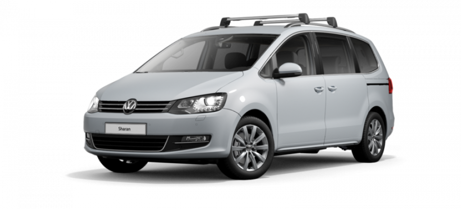 Volkswagen Sharan, 2.0 TDI 4MOT 7DSG, barva bílá