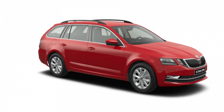 Škoda Octavia, 1,6 TDI 85 kW 6-stup. mech. 4x4, barva červená