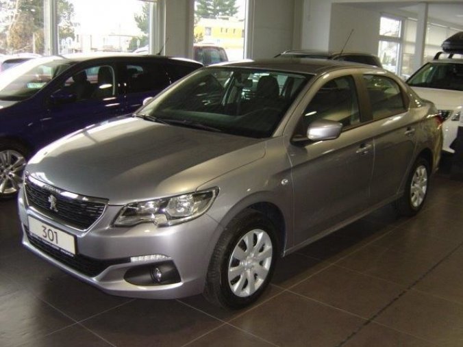 Peugeot 301, Active 1.2 PureTech 82 MAN5, barva šedá