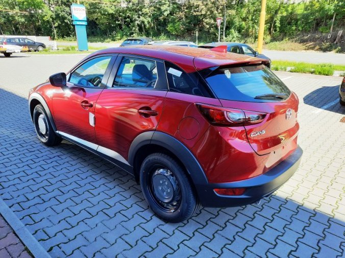 Mazda CX-3, Skyactiv-G, barva červená