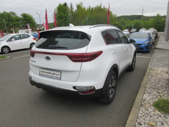 Kia Sportage, 1.6 T-GDI 7DCT 4x4 TOP, barva bílá