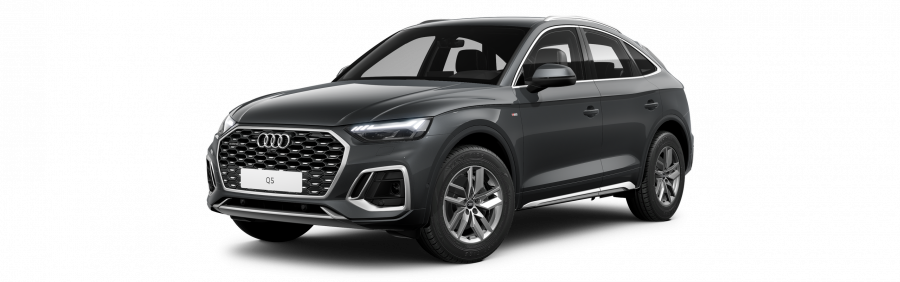 Audi Q5 Sportsback, Q5 SB S line 40 TDI 150kW quattro, barva šedá