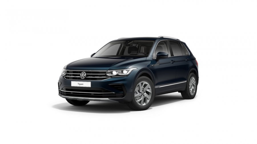 Volkswagen Tiguan, Tiguan Elegance 2,0 TDI 110 kW 4M 7DSG, barva modrá