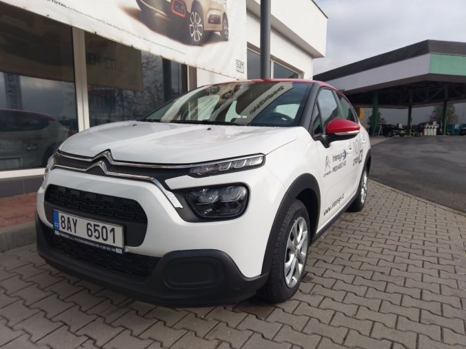 Citroën C3, Citroën C3 1.2 PureTech 83 S&S MAN FEEL, barva bílá