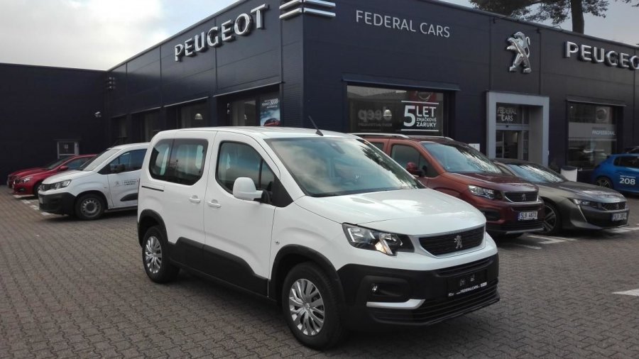 Peugeot Rifter, ACTIVE 1.5 BlueHDi 100 MAN5, barva bílá