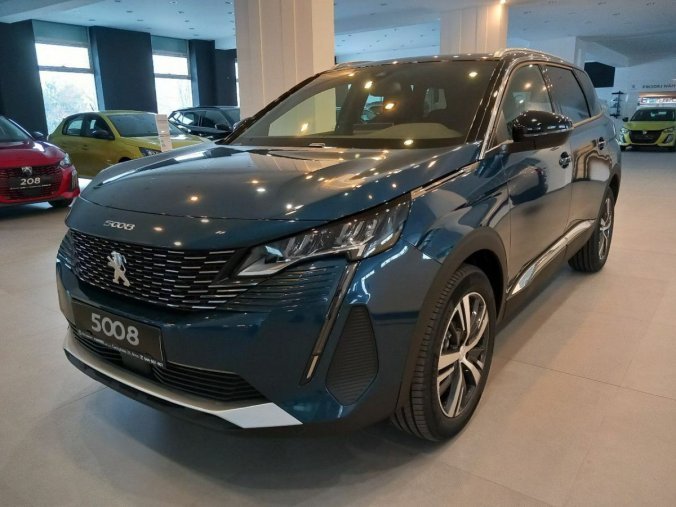 Peugeot 5008, Peugeot 5008 Allure Pack BlueHDI 130 S&, barva modrá