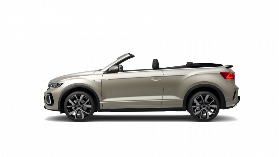 Volkswagen T-Roc, T-Roc Cabriolet R-Line 1,5TSI 110kW 7DSG, barva stříbrná