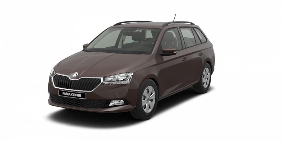 Škoda Fabia, 1,0 TSI 70 kW 5-stup. mech., barva hnědá