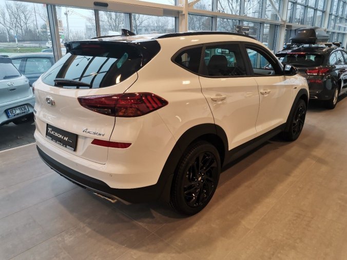 Hyundai Tucson, SUV, N Line 1,6 T-GDi 130 kW, barva bílá