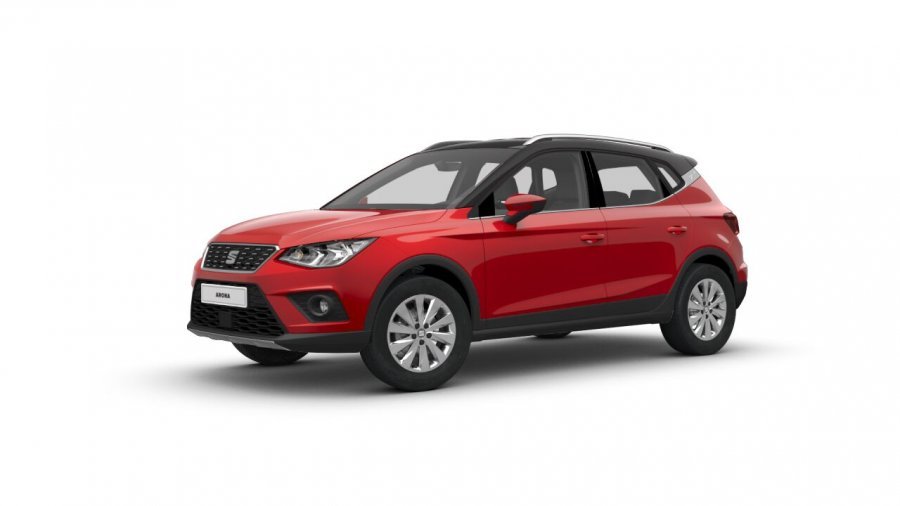 Seat Arona, Arona Xcellence 1.0 TSI 95k, barva červená