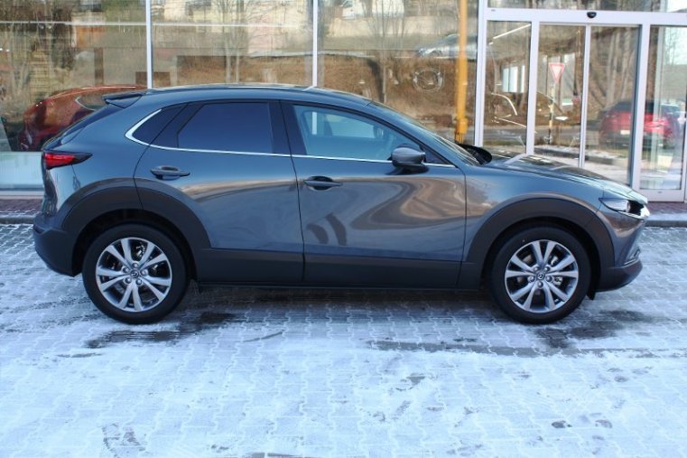 Mazda CX-30, SKYACTIV-G, barva šedá